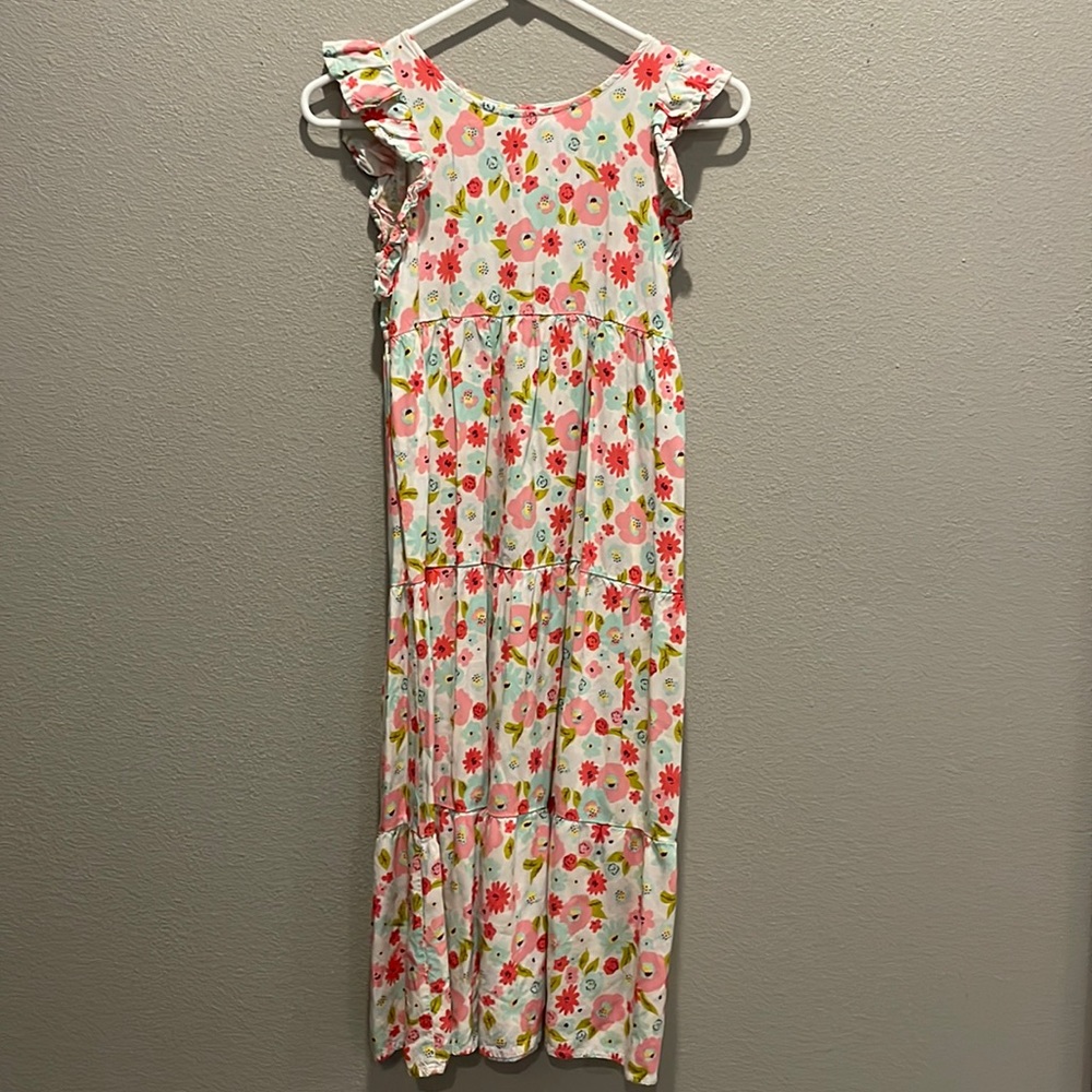 Cat&Jack Floral Girls Maxi Dress